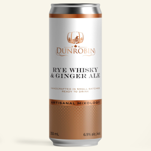 4-Pack - Rye Whisky & Ginger Ale